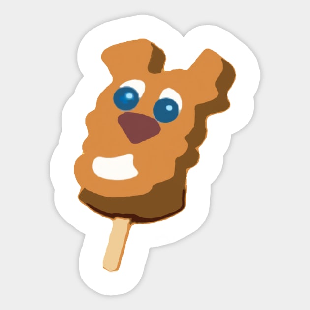 Scooby Doo Ice Pop Sticker by HMUarts